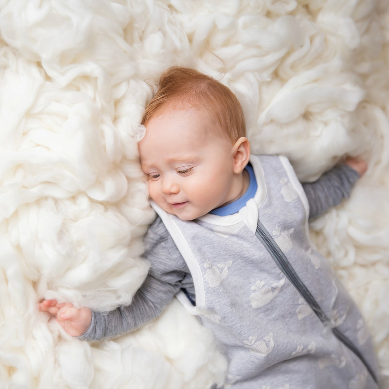 RESEARCH SHOWS BABIES SLEEP BETTER IN MERINO WOOL. - MERINO Baby Sleeping  Bags & Swaddles